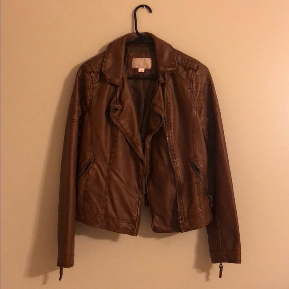 Brown Leather Jacket